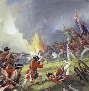 Battle of Fontenoy by Severino Baraldi