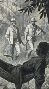 Henry Walter Bates and Alfred Russel Wallace by Severino Baraldi