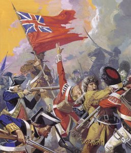 The Battle of Saratoga by Severino Baraldi