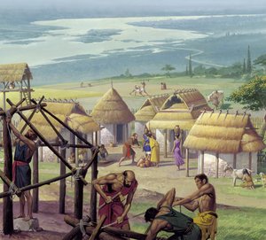 The early city of Rome by Severino Baraldi