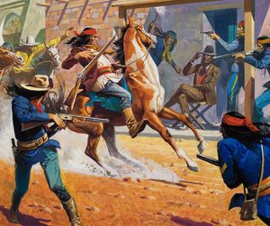 Unidentified Scene with Indians