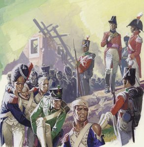 Wounded Soldiers After the Battle of Waterloo