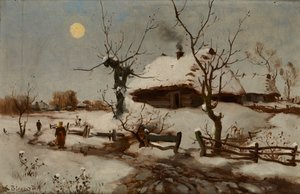 Cottages in Snow