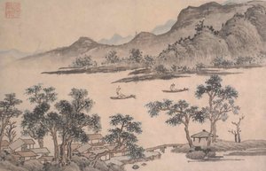 Landscape with Sailboats