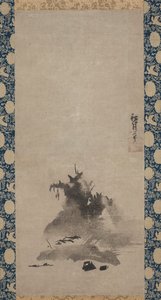 Haboku Flung-ink Landscape by Shugetsu Tokan
