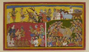 Vibhishana Mourns Ravana; Rama Orders Funeral Rites and Vibhishana