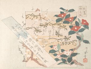 Designs of Writing-Paper with Flowers