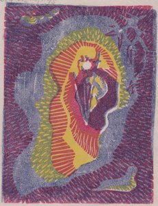 Abstract, c1950 by Shirley Markham