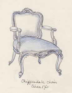 Chippendale Chair by Shirley Markham