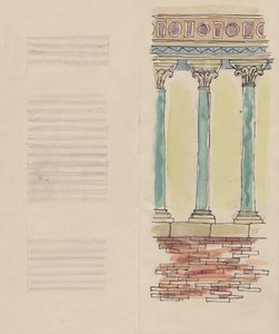 Florence leaflet, 1952 by Shirley Markham