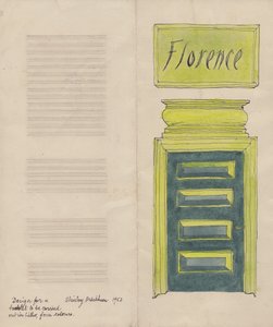 Florence leaflet by Shirley Markham