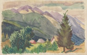 Mountain Landscape, Tione