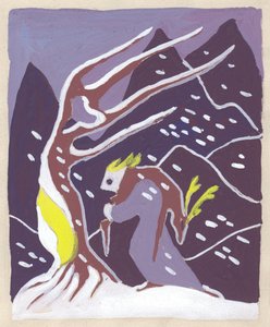 Winter study, c1950