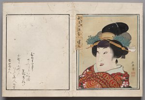 Leaf from Album of Actor Portraits