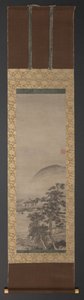 Landscapes with Figures (one of a pair) by Shugetsu Tokan