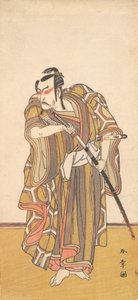 Ichikawa Danzo III as a Samurai Drawing a Sword