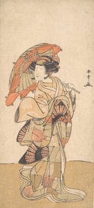 The First Nakamura Tomijuro as a Woman Dancer