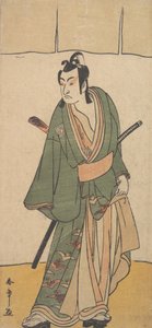 The Second Ichikawa Monnosuke in the role of Soga no Juro Sukenari, 2nd month, 1785 by Shunsho