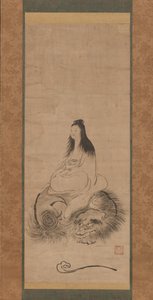 Monju on a Lion