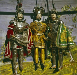 The Pupi or Sicilian puppets of the 19th century