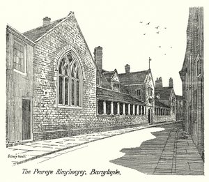 The Penrose Almshouses, Barnstaple by Sidney Heath