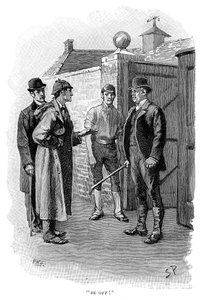 The Adventure of Silver Blaze, Holmes questioning a suspect