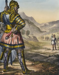 David and Goliath by Siegfried Detler Bendixen