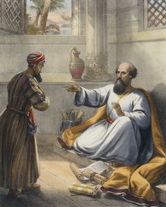 Elisha and Gehazi by Siegfried Detler Bendixen