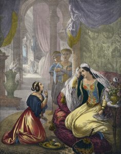 The Captive Hebrew Maid that waited on Naaman