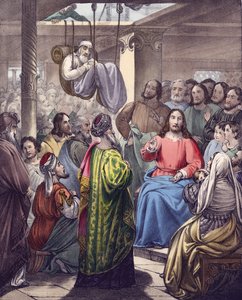 The Sick of the Palsy Brought to Christ by His Friends by Siegfried Detler Bendixen