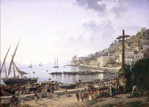 The Bay of Mergellina, Naples