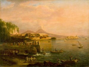 View of Naples from Villa Reale by Silvestr Fedosievich Shchedrin