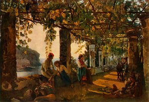 A Terrace by the Sea-shore - A Variation, 1828, 1965