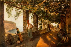 A Terrace by the Sea-shore