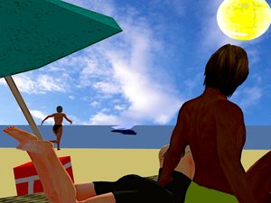 Sun Escape: Digital Beach Idyll