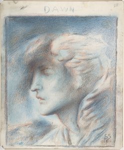 Dawn (Head of Hypnos) by Simeon Solomon