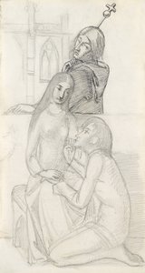 Romeo and Juliet, with Friar Lawrence by Simeon Solomon