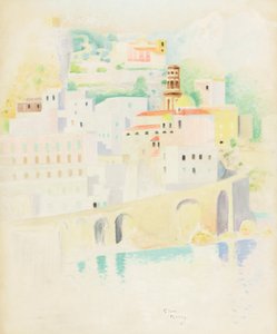 Atrani, Amalfi Coast by Simon Albert Bussy