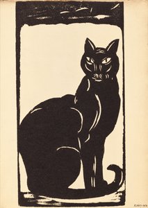 Black Cat by Simon Albert Bussy