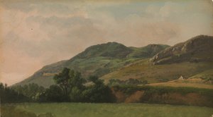 Mountainous Landscape at Tivoli
