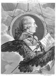 Jacques Alexandre Cesar Charles, French Physicist, c1783 by Simon Charles Miger