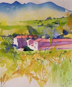 Landscape at Coujan, 2004