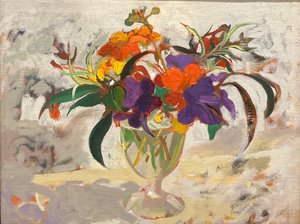 Streptocarpus & Geranium by Simon Fletcher