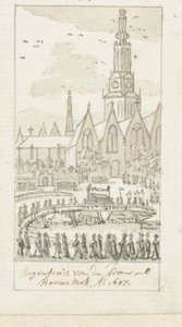 Funeral of Jacob van Heemskerck in the Old Church in Amsterdam, 1607