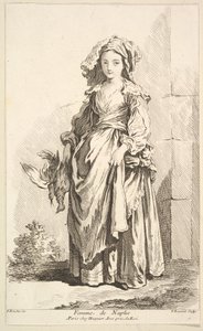 Woman of Naples by Simon Francois Ravenet