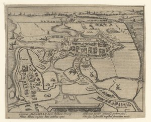 Siege of Alkmaar, 1573 by Simon Frisius