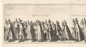 The Funeral Procession (Plate 3), 1615 by Simon Frisius