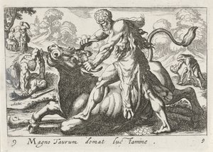 Hercules Fighting Achelous