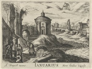 January by Simon Frisius