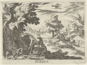 June (series title: Twelve Months) by Simon Frisius